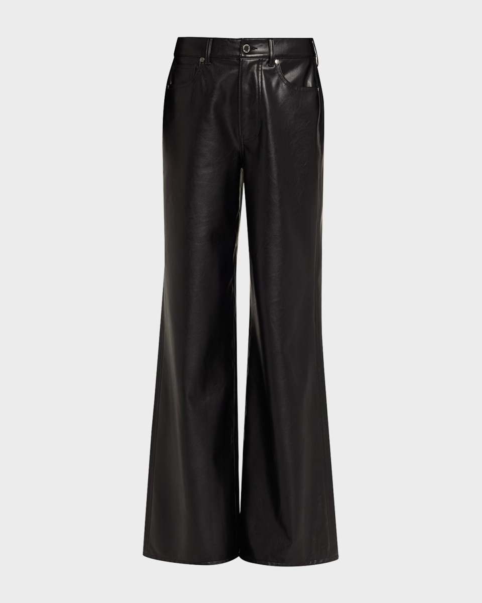 Kasey Mid-Rise Wide-Leg Pants